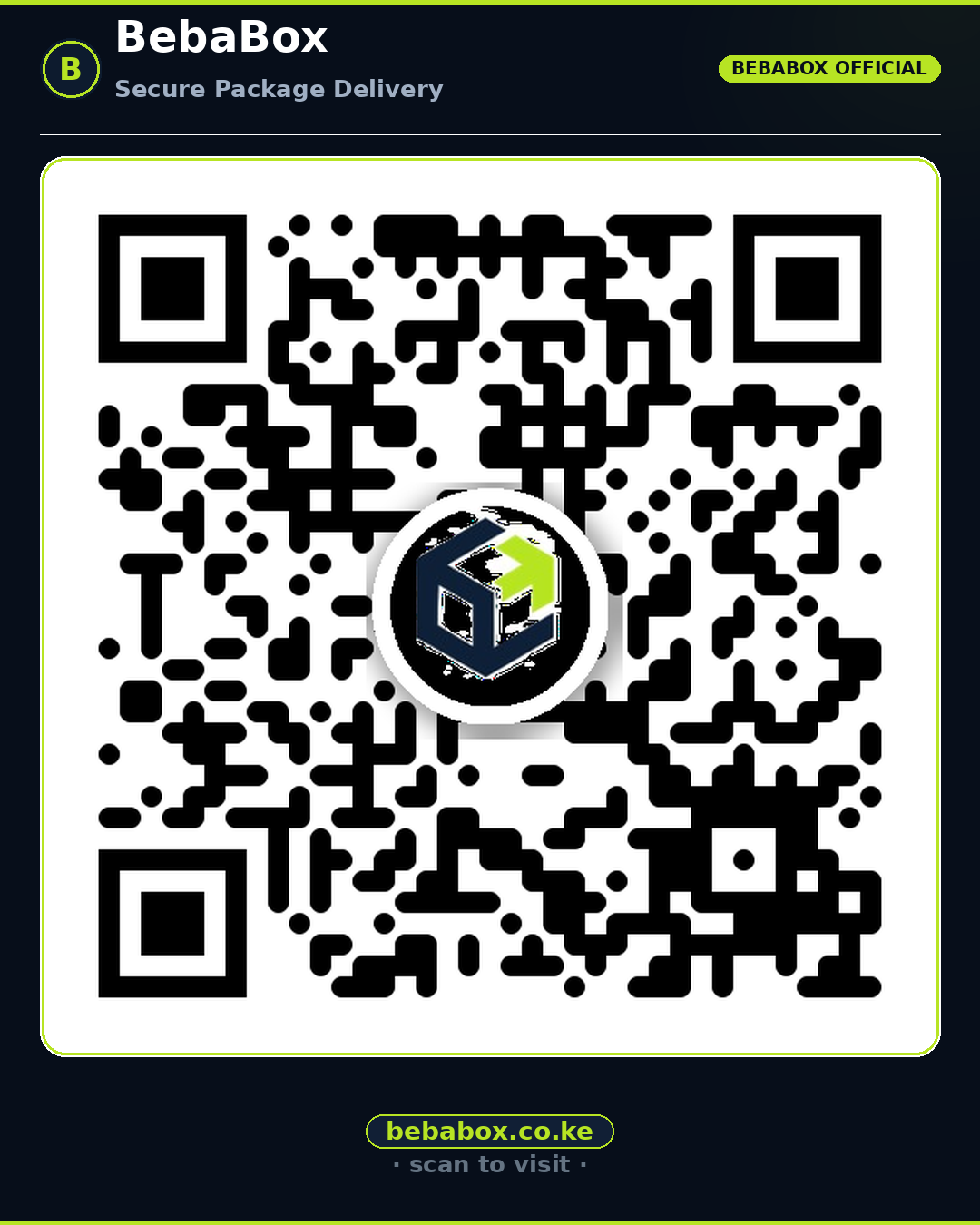 BebaBox QR Card